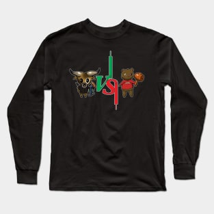 Bull VS Bear 1 Long Sleeve T-Shirt